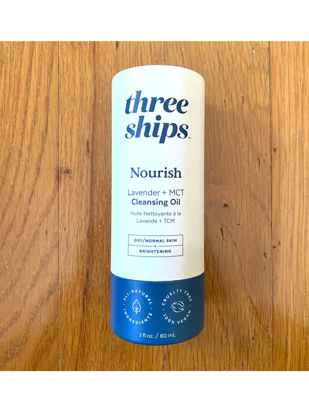 Three Ships Nourish Lavender MCT Cleansing Oil – NEW!